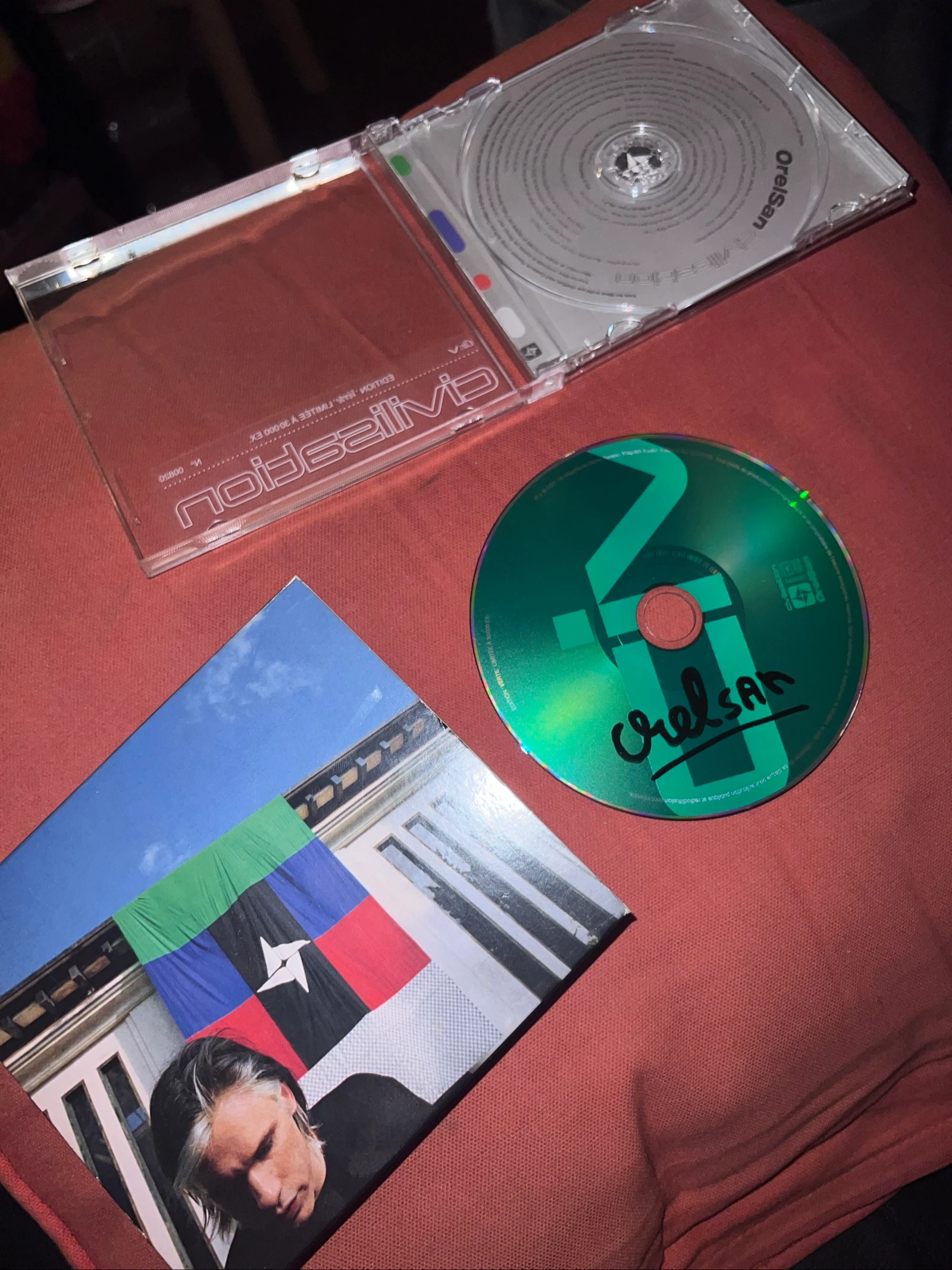 💿 ORELSAN - Civilisation (Édition Verte Limitée - Collector Numéroté 00820) dédicacé 
